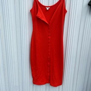 Red Guess dress